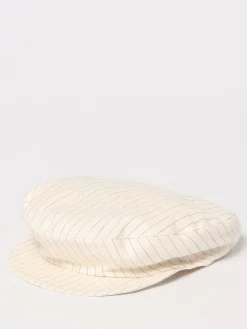 Cappello Il Gufo in misto cotone a righe