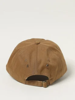 Cappello Journey Golden Goose in drill di cotone effetto used