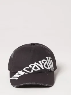 Cappello Just Cavalli in cotone used con stampa logo