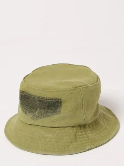 Cappello JW Anderson in cotone con logo ricamato