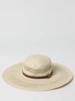 Cappello Karl Lagerfeld in rafia crochet