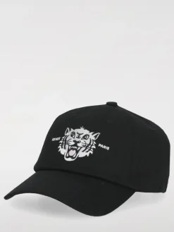 Cappello Kenzo in cotone con logo ricamato