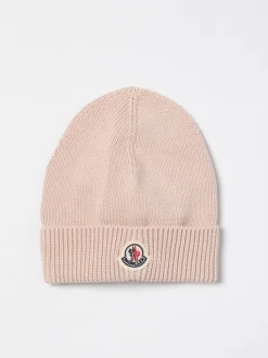 Cappello Moncler in cotone con patch logo