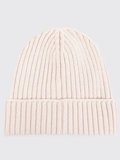 Cappello Moncler in lana vergine a coste