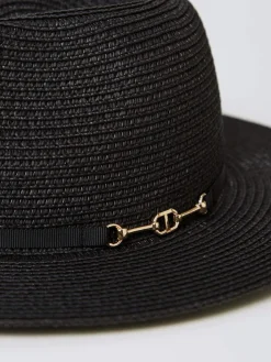 Cappello Oval T Twinset in rafia