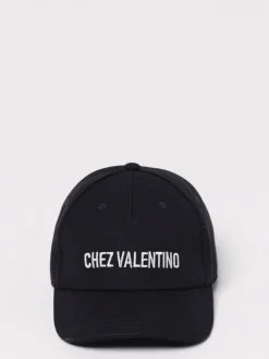 Cappello Paris/Rome Chez Valentino Garavani in canvas di cotone