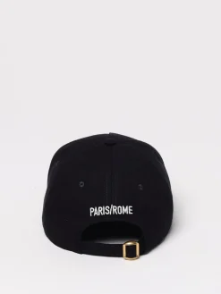 Cappello Paris/Rome Chez Valentino Garavani in canvas di cotone