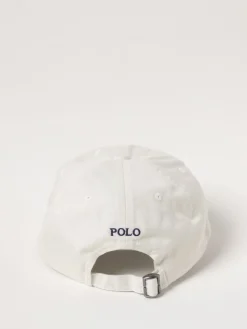 Cappello Polo Ralph Lauren in cotone con logo ricamato