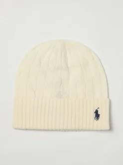 Cappello Polo Ralph Lauren in lana con intreccio jacquard