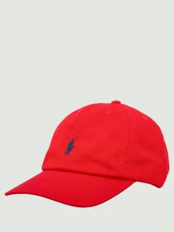 Cappello Polo Ralph Lauren in cotone con logo ricamato