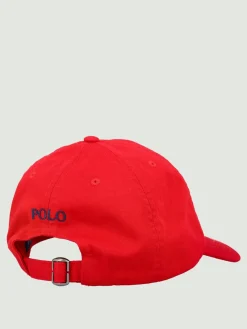 Cappello Polo Ralph Lauren in cotone con logo ricamato