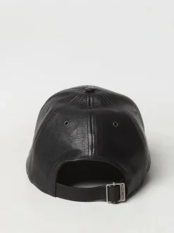 Cappello Saint Laurent in pelle a grana