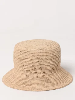 Cappello Summer Lovers Dsquared2 in rafia crochet