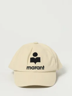 Cappello Tyron Isabel Marant Etoile in cotone con logo ricamato