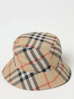 Cappello Vintage Check Burberry in misto cotone stampato