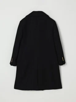 Cappotto a doppiopetto Balmain in misto lana vergine