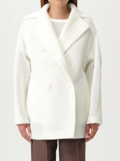 Cappotto doppiopetto Max Mara in jersey
