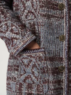 Cappotto Etro in misto cotone e lana