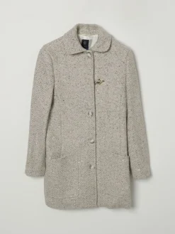 Cappotto Fay Junior in lana con paillettes