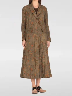 Cappotto in cotone floreale Uma Wang