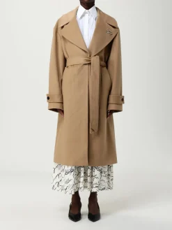 Cappotto Karl Lagerfeld in misto lana riciclata