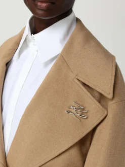 Cappotto Karl Lagerfeld in misto lana riciclata