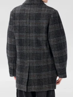 Cappotto monopetto Isabel Marant Etoile in lana vergine check