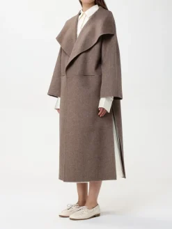 Cappotto oversize Toteme in lana e cashmere