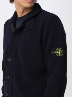 Cardigan a collo alto Lambswool Stone Island