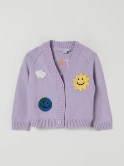Cardigan con patches Stella McCartney Kids
