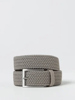 Cintura Armani Exchange in tessuto stretch intrecciato