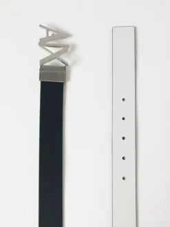 Cintura Armani Exchange reversibile in pelle a grana