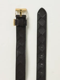 Cintura Bottega Veneta in pelle intrecciata