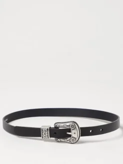 Cintura Golden Goose in pelle con fibbia incisa