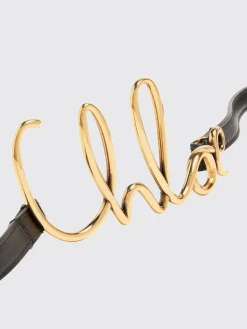 Cintura Iconic Chloé in pelle