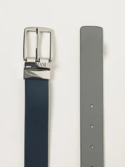 Cintura in pelle sintetica reversibile Emporio Armani