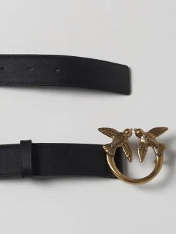 Cintura Love Berry Pinko in pelle