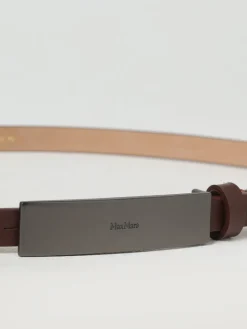 Cintura Newplate Max Mara in pelle