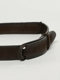 Cintura Nobuckle Orciani in camoscio