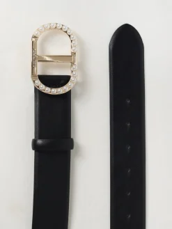 Cintura Oval T Twinset in pelle sintetica