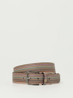 Cintura Paul Smith in pelle stampata