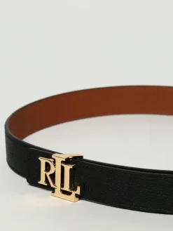 Cintura Polo Ralph Lauren reversibile in pelle a grana