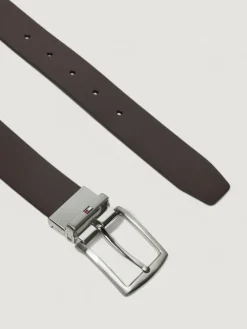 Cintura Tommy Hilfiger reversibile in pelle