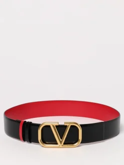 Cintura VLogo Signature Valentino Garavani reversibile in pelle