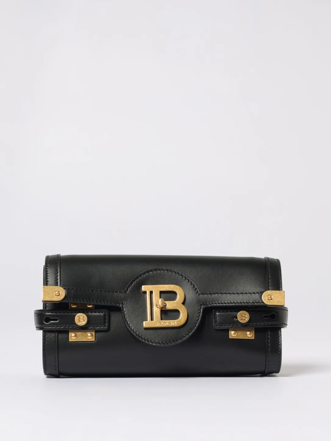Clutch B-Buzz 23 Balmain in pelle