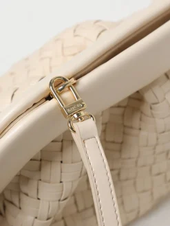 Clutch Bios Themoirè in pelle vegana intrecciata