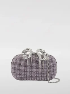 Clutch box con strass Self-Portrait