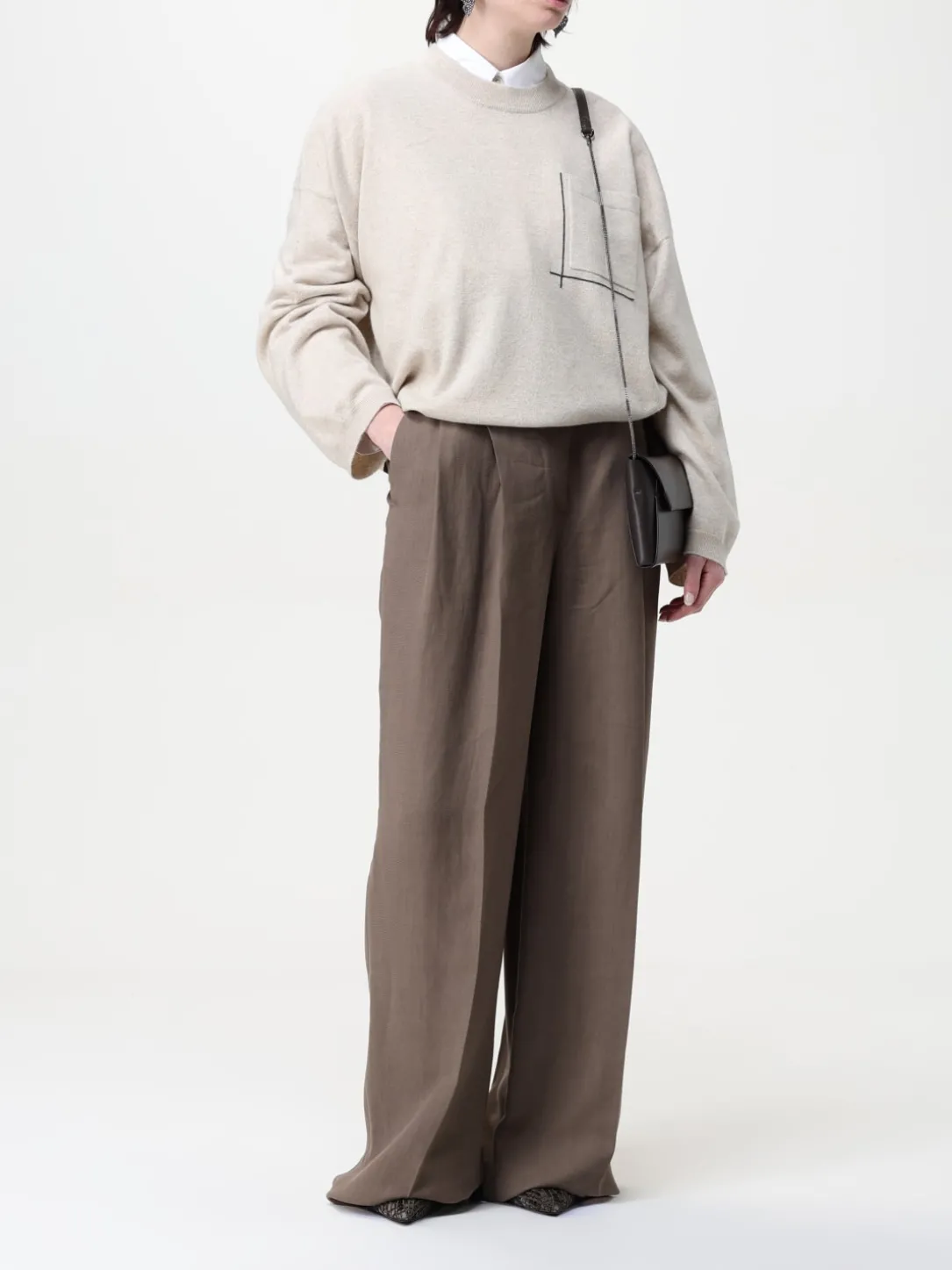 Clutch Brunello Cucinelli in nappa