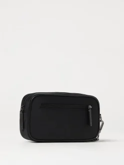 Clutch con placca logo Emporio Armani