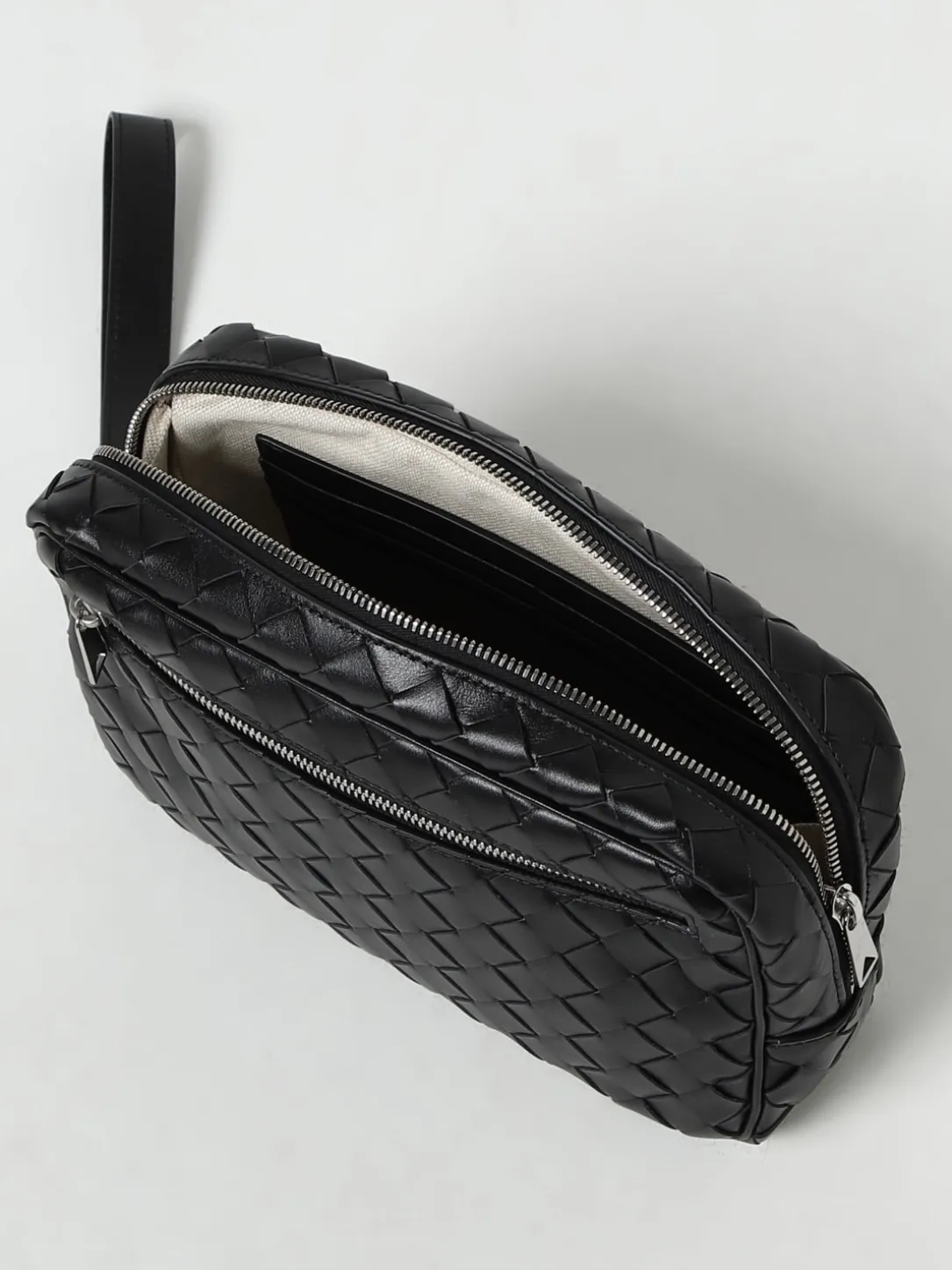 Clutch Intrecciato Bottega Veneta in nappa intrecciata